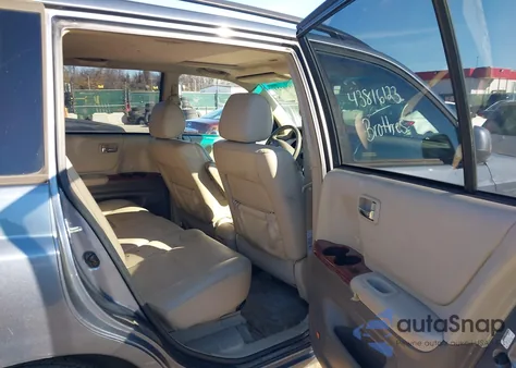 2004 Toyota Highlander Limited V6 из США, поврежденный, VIN JTEEP21A240035208